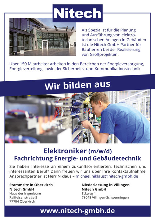 Azubi elektroniker Oberkirch VS